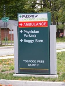 Hospital Sign