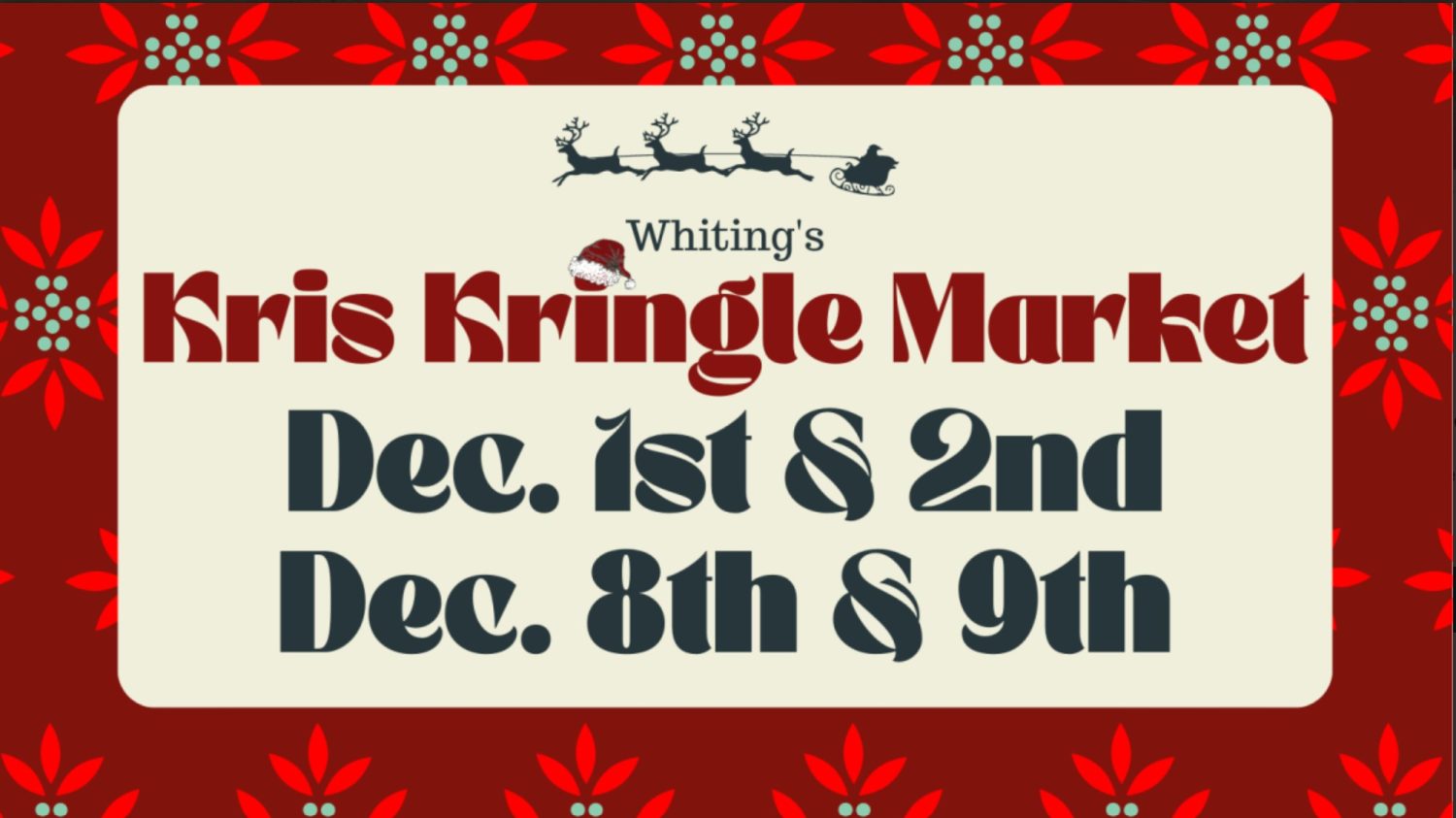 Whiting’s Kris Kringle Market NITDC