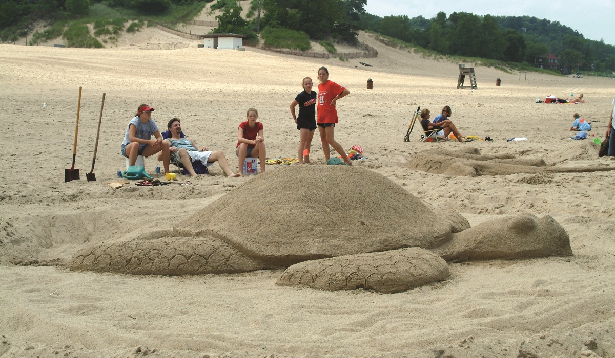 Sand Sculpture Contest at Indiana Dunes State Park | NITDC